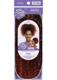 Thumbnail for OUTRE BIG BEAUTIFUL HAIR DRAWSTRING PONYTAIL 4A -KINKY KOILS 14