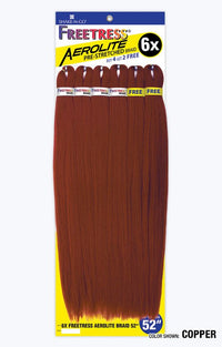 Thumbnail for 6X SHAKE N GO FreeTress Aerolite Braids Pre-Stretched 6X Freetress Aerolite Braid 52