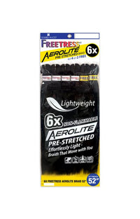 Thumbnail for 6X SHAKE N GO FreeTress Aerolite Braids Pre-Stretched 6X Freetress Aerolite Braid 52