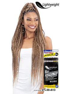 Thumbnail for 6X SHAKE N GO FreeTress Aerolite Braids Pre-Stretched 6X Freetress Aerolite Braid 52