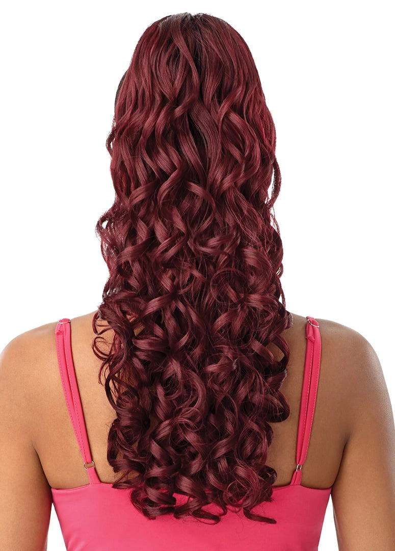 OUTRE PRETTY QUICK BANG X PONYTAIL SARAID 22", BACK BUG
