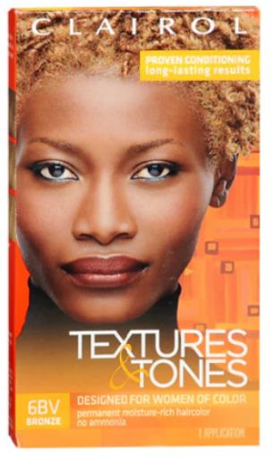 CLAIROL Textures & Tones Permanent Hair Color Kit