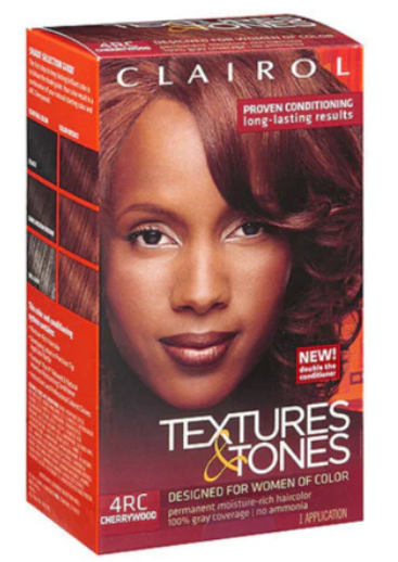 CLAIROL Textures & Tones Permanent Hair Color Kit