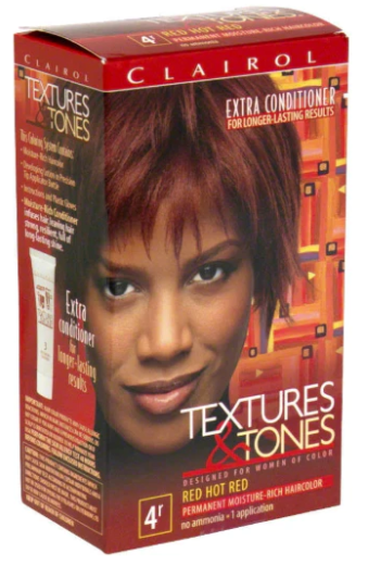 CLAIROL Textures & Tones Permanent Hair Color Kit