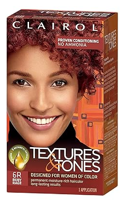 CLAIROL Textures & Tones Permanent Hair Color Kit