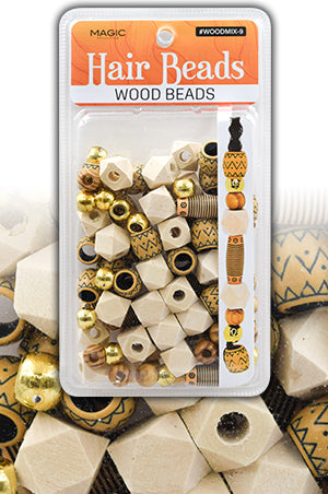 MAGIC COLLECTION Wood Design - Assorted Design , Hair accessories, Sareya beauty supply, hair extension
