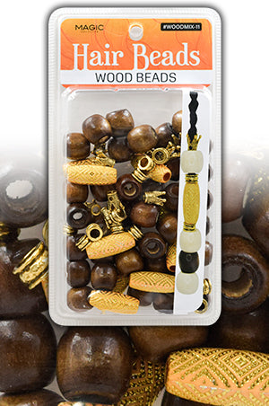 MAGIC COLLECTION Wood Design - Assorted Design , Hair accessories, Sareya beauty supply, hair extension