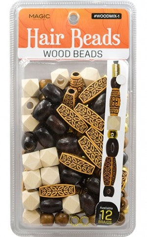 MAGIC COLLECTION Wood Design - Assorted Design , Hair accessories, Sareya beauty supply, hair extension