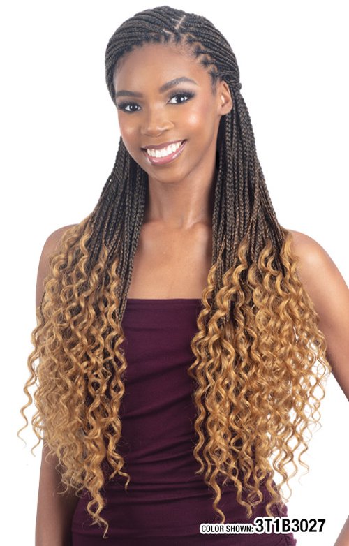 MODEL MODEL 4X French Diva Curl Braid 30"-6- Sareya Beauty - Calgary hair store