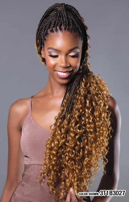 MODEL MODEL 4X French Diva Curl Braid 30"-7- Sareya Beauty - Calgary hair store