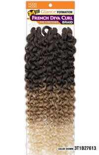 Thumbnail for MODEL MODEL 4X French Diva Curl Braid 30