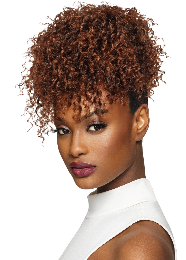 OUTRE PRETTY QUICK DRAWSTRING PINEAPPLE PONYTAIL - CUTIE - SIDE
