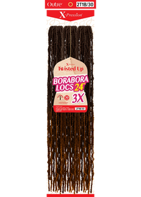 Thumbnail for OUTRE X-PRESSION TWISTED UP CROCHET BRAIDS 3X BORABORA LOCS 24