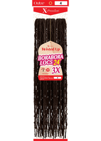 Thumbnail for OUTRE X-PRESSION TWISTED UP CROCHET BRAIDS 3X BORABORA LOCS 24