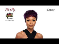 OUTRE SYNTHETIC FULL WIGS FAB & FLY COLOR QUEEN HH-ESME, VIDEO