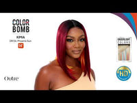 OUTRE LACE FRONT SYNTHETIC WIG - COLORBOMB - KIMIA, VIDEO