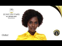 OUTRE Mytresses Gold Label Lace Front Wig Human Hair Natural Fro- Nat. Brn