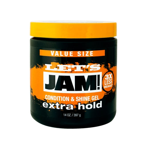 AMPRO LET'S JAM CONDITION & SHINE GEL EXTRA HOLD - 14 oZ