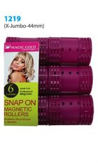 SNAP ON MAGNETIC ROLLER 6PC (X-JUMBO 44MM-PURPLE)