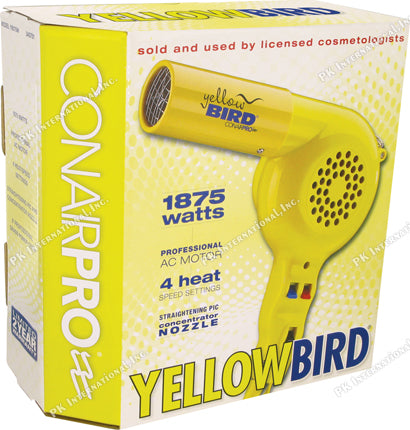 CONAIRPRO DRYER YELLOWBIRD