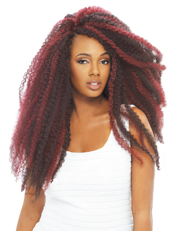 JANET COLLECTION KINKY BRAIDS 6X AFRO TWIST BRAID SYLE