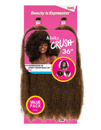 Thumbnail for JANET COLLECTION KINKY BRAIDING HAIR CRUSH BULK 36