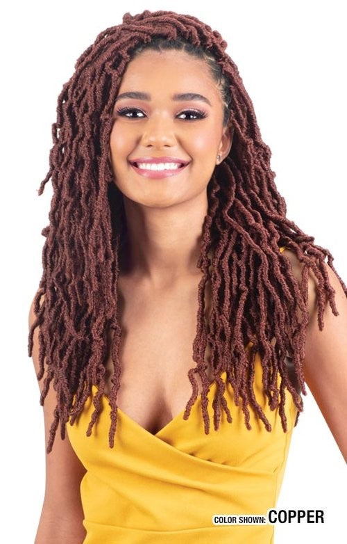 SHAKE N GO FREETRESS EQUAL BRAID 3X BONA LOC 14", FRONT VIEW