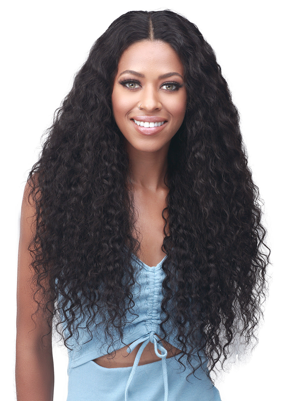 BOBBI BOSS LACE FRONT UNPROCESSED HUMAN HAIR MHLF754  W&W DORIN- FRONT