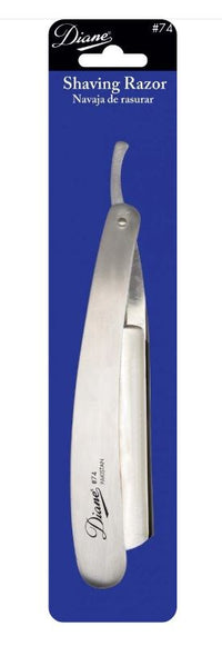 Thumbnail for Diane Deluxe Stainless Steel Straight Razor - Silver Long