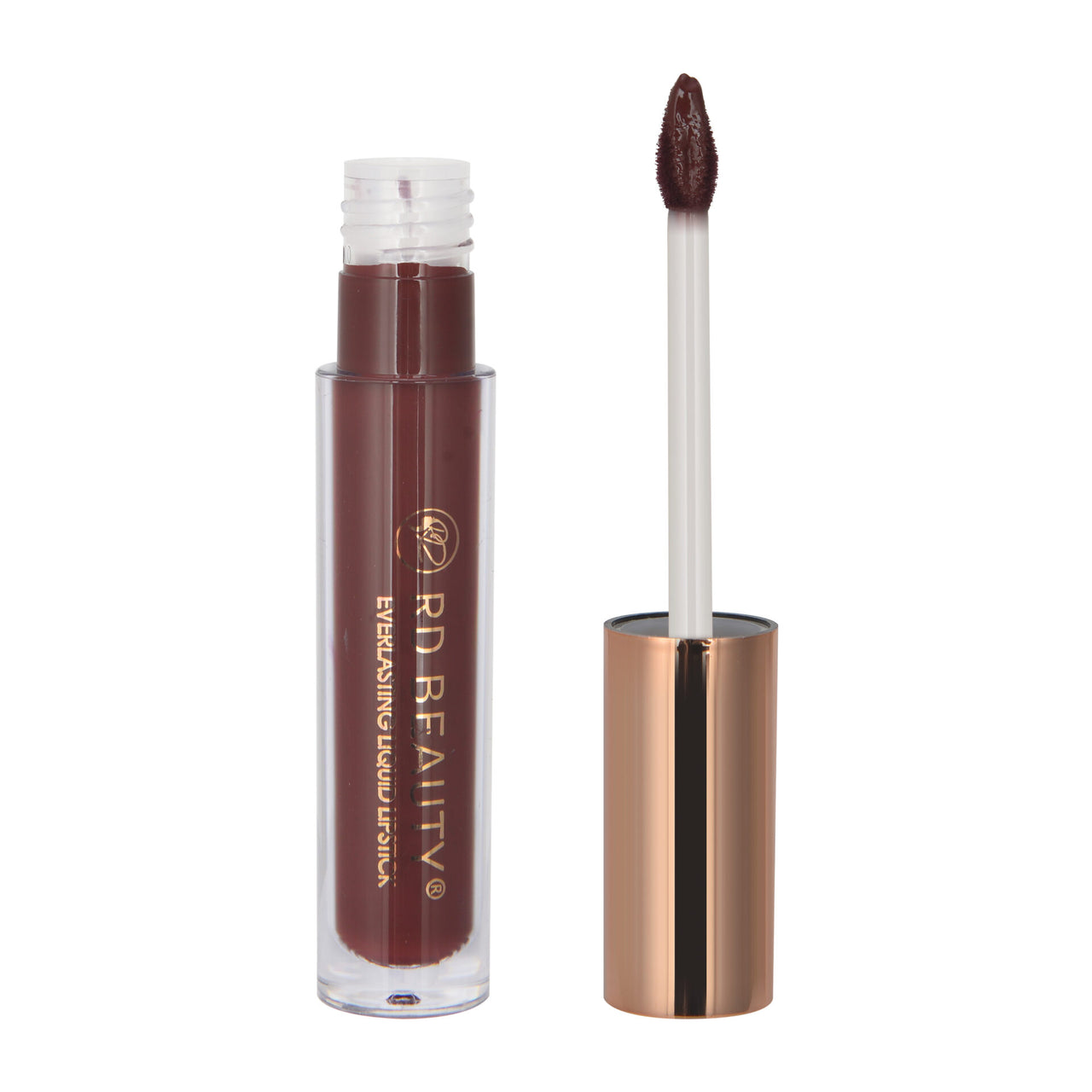 RD BEAUTY LIQUID LIPSTICK - DARK CHOCOLATE, VIAL 