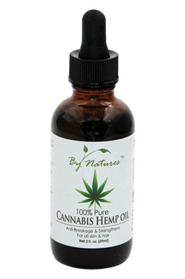 BY NATURES 100% PURE CANNABIS HEMP OIL -2oZ