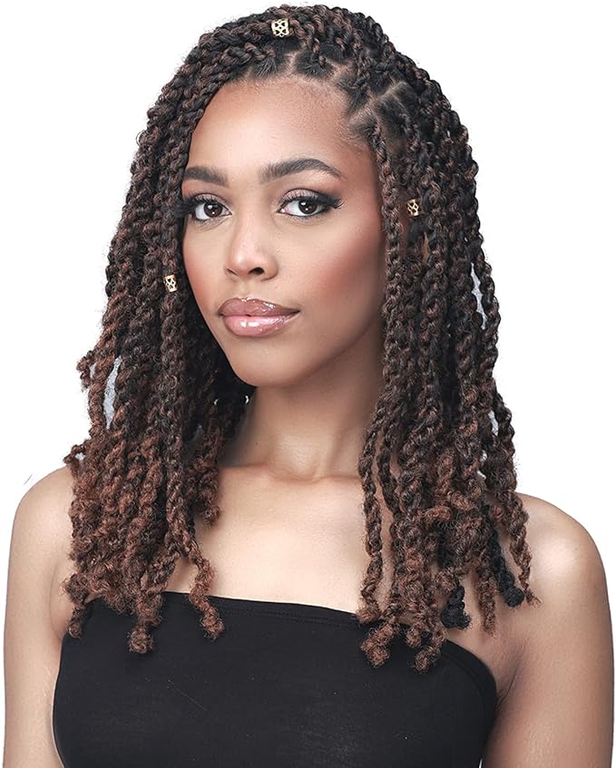 BOBBI BOSS LOC & TWIST  3X AFRO TWISTA BRAID 18"- TWITED