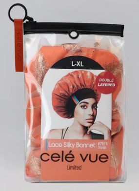 QFITT CELE X-LARGE LACE SILKY BONNET