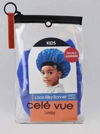 Thumbnail for QFITT CELE KIDS LACE SILKY BONNET