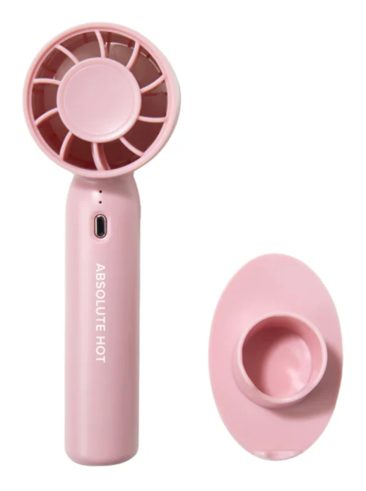 ABS Mini Beauty Fan- Pink