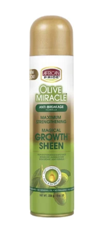 Thumbnail for AFRICAN PRIDE Olive Miracle Growth Sheen (8oz)