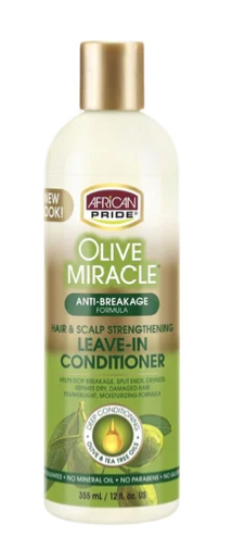 AFRICAN PRIDE Olive Miracle Leave In Conditioner ( 12oz)
