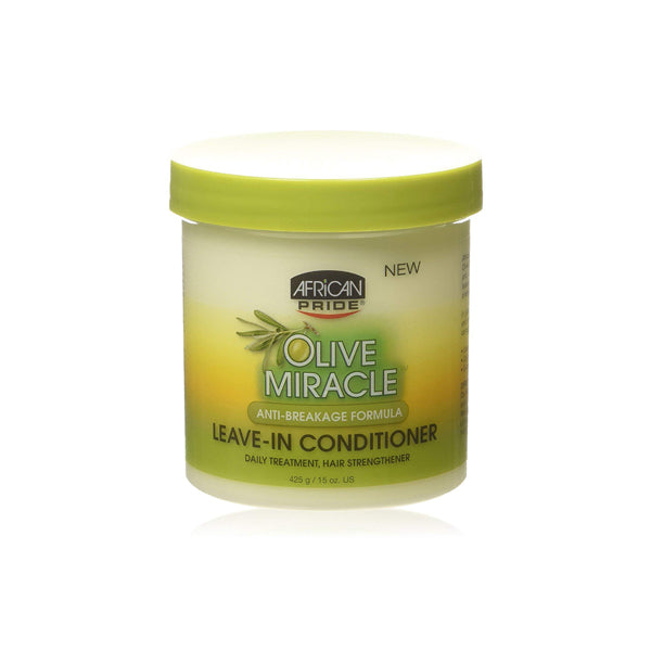 AFRICAN PRIDE Olive Miracle Leave in Conditioner (15oz), Sareya Beauty Supply Store in Calgary