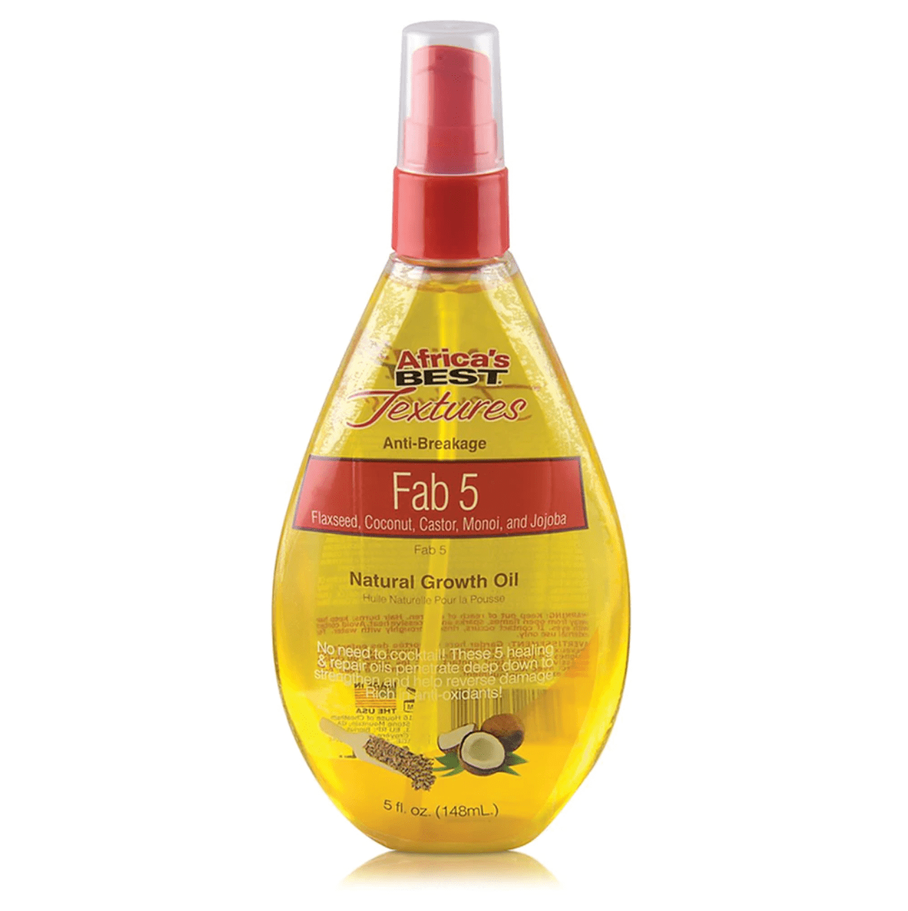 AFRICA'S BEST Fab5 Growth Oil (5oz), Sareya Beauty Supply Store in Calgary Alberta Canada