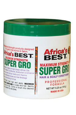 AFRICA'S BEST Maximum Strength Super Gro (5.25oz), Sareya Beauty Supply Store In Calgary Alberta Canada