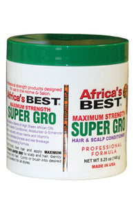 Thumbnail for AFRICA'S BEST Maximum Strength Super Gro (5.25oz), Sareya Beauty Supply Store In Calgary Alberta Canada