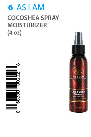 As I Am CocoShea Spray Moisturizer (4oz)