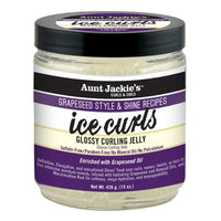 Thumbnail for AUNT JACKIE'S GRAPESEED ICE CURLS GLOSSY CURLING JELLY -15oz