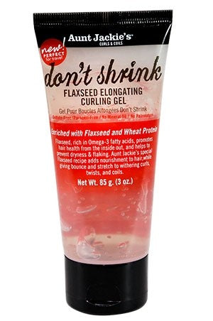 Aunt Jackie's Flaxseed Elongating Curling Gel-Travel(3oz)