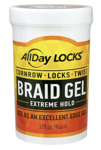 Thumbnail for ALLDAY LOCKS Braid Gel [Extreme Hold]- 32 oz