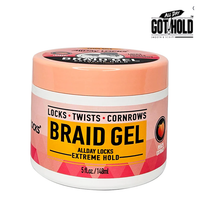 Thumbnail for Jar of Braid Gel with 'All Day Hold' branding on a white background