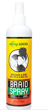 Thumbnail for ALL DAY Locks Braid Spray (12oz), Sareya Beauty supply store, locs stylist, ethnic hair care products