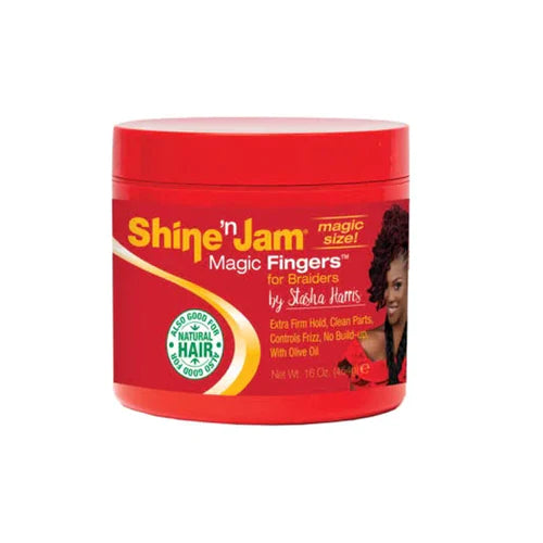 AMPRO SHINE 'N JAM MAGIC FINGERS FOR BRAIDERS- 16 OZ