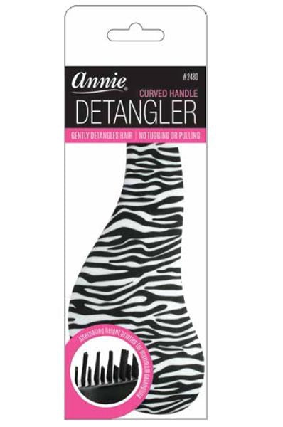 ANNIE CURVED HANDLE DETANGELER COMB