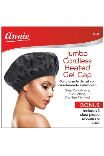 ANNIE JUMBO CORDLESS HEATED GEL CAP